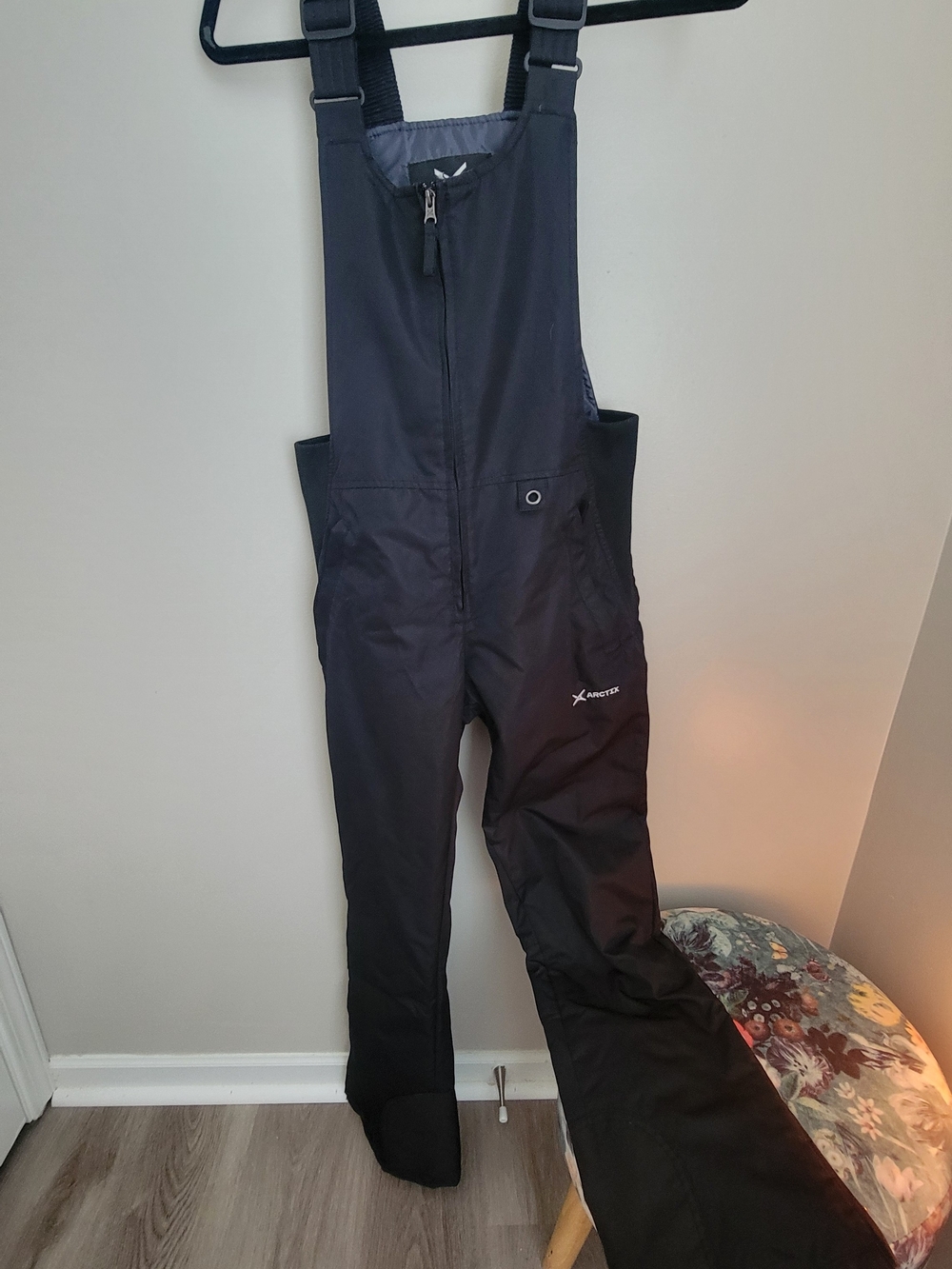 Arctix Size XS Insulated Black Snow Bibs